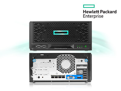 and iLO Advanced License with 3YR Support HPE ProLiant MicroServer Gen10 Plus E-2224 S100i 4LFF-NHP 180W External PS Server 2X 1TB 6G 7.2K LFF HDD Flex Offer with Additional 16GB DDR4 